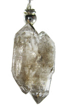 Tantric Twin Herkimer Diamond Clip On Pendant (Small) | Crystal Jewellery | Crystal Pendants