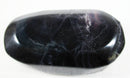 Indigo Fluorite Rough Polished Pebble | Cut & Polished Crystals | Polished Crystal Palm Stones