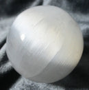 Selenite Sphere (Medium) | Crystal Carvings | Polished Crystal Spheres