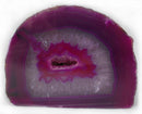 Pink Agate Standing Geode | Natural Crystals | Crystal Geodes