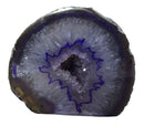 Rough Purple Agate Standing Geode | Natural Crystals | Crystal Geodes