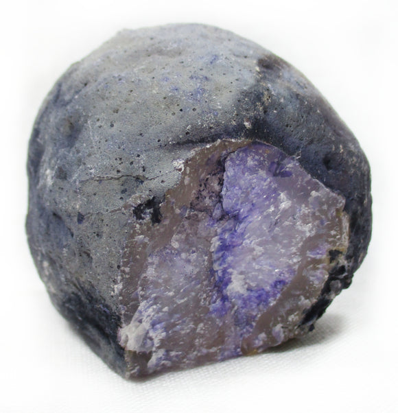 Rough Purple Agate Standing Geode | Natural Crystals | Crystal Geodes