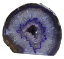 Rough Purple Agate Standing Geode | Natural Crystals | Crystal Geodes