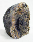 Rough Purple Grey Agate Standing Geode | Natural Crystals | Crystal Geodes