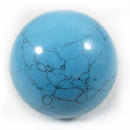 Turquoise Howlite Sphere | Crystal Carvings | Polished Crystal Spheres