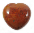 Red Jasper Heart | Crystal Carvings | Polished Crystal Hearts