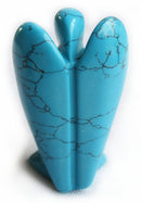 Turquoise Reconstituted Angel (Large) | Crystal Carvings | Crystal Angels