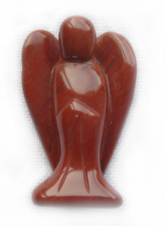 Red Jasper Angel (S/M) | Crystal Carvings | Crystal Angels