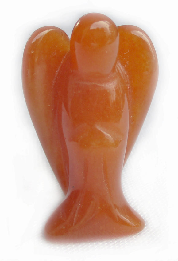 Peach Aventurine Angel | Crystal Carvings | Crystal Angels