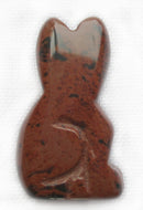 Mahogony Jasper Cat (Small() | Crystal Carvings | Carved Crystal Animals