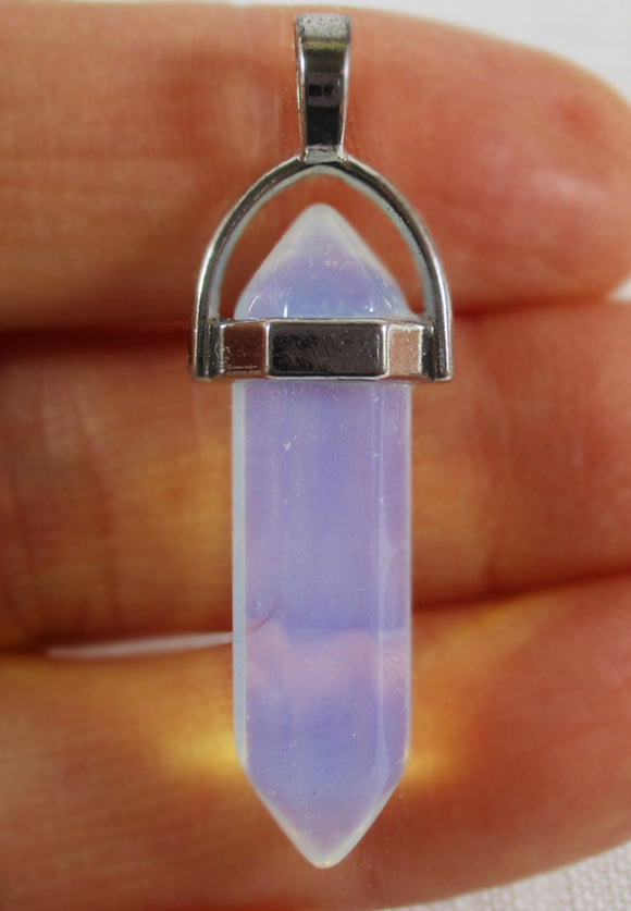 Opalite Point Pendant | Crystal Jewellery | Point Pendants