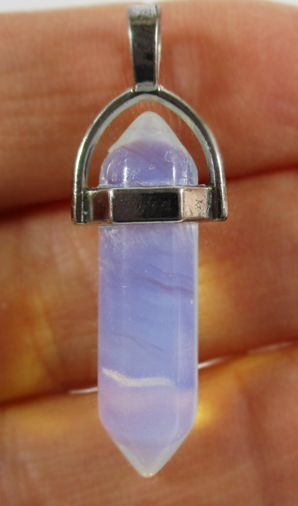 Opalite Point Pendant | Crystal Jewellery | Point Pendants