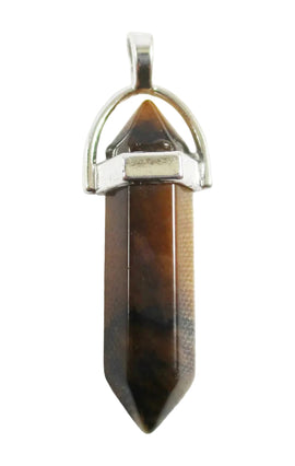 Tigers Eye Point Pendant | Crystal Jewellery | Point Pendants