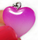 Pink Quartz Heart Pendant (Small) | Crystal Jewellery | Crystal Pendants