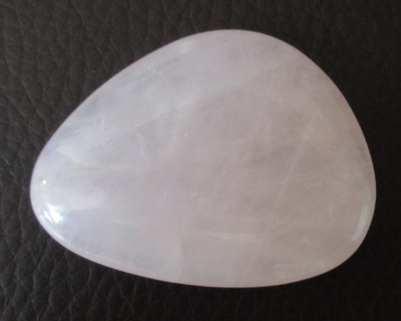 Rose Quartz Crystal Thumb Stone | Cut & Polished Crystals | Polished Crystal Thumb Stones