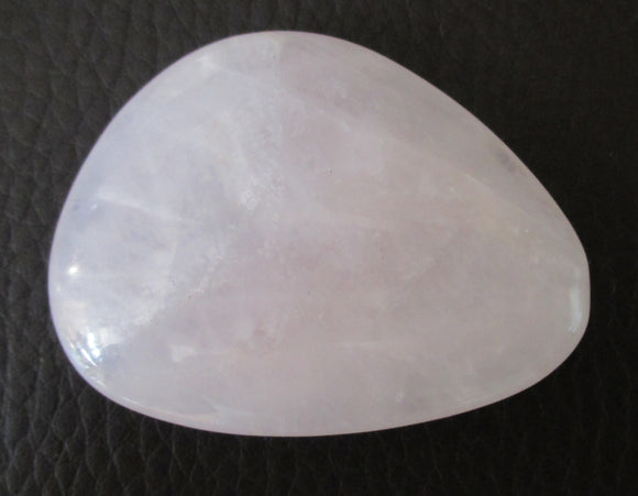 Rose Quartz Crystal Thumb Stone | Cut & Polished Crystals | Polished Crystal Thumb Stones