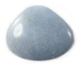 Angelite Thumb Stone | Cut & Polished Crystals | Polished Crystal Thumb Stones