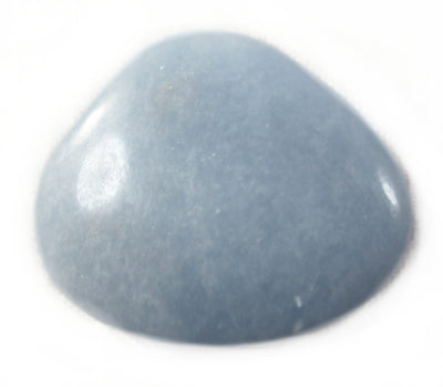 Angelite Thumb Stone | Cut & Polished Crystals | Polished Crystal Thumb Stones