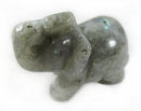 Labradorite Elephant | Crystal Carvings | Carved Crystal Animals