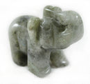 Labradorite Elephant | Crystal Carvings | Carved Crystal Animals