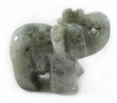 Labradorite Elephant | Crystal Carvings | Carved Crystal Animals