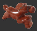 Red Jasper Horse | Crystal Carvings | Carved Crystal Animals