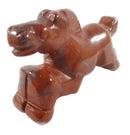 Red Jasper Horse | Crystal Carvings | Carved Crystal Animals