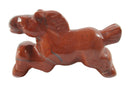 Red Jasper Horse | Crystal Carvings | Carved Crystal Animals
