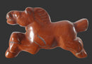 Red Jasper Horse | Crystal Carvings | Carved Crystal Animals