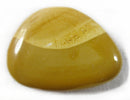 Yellow Mookaite Jasper Thumb Stone | Cut & Polished Crystals | Polished Crystal Thumb Stones