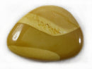 Yellow Mookaite Jasper Thumb Stone | Cut & Polished Crystals | Polished Crystal Thumb Stones