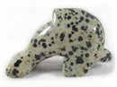 Dalmation Jasper Dolphin | Crystal Carvings | Carved Crystal Animals