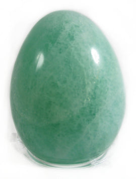 Green Fluorite Egg | Crystal Carvings | Polished Crystal Eggs