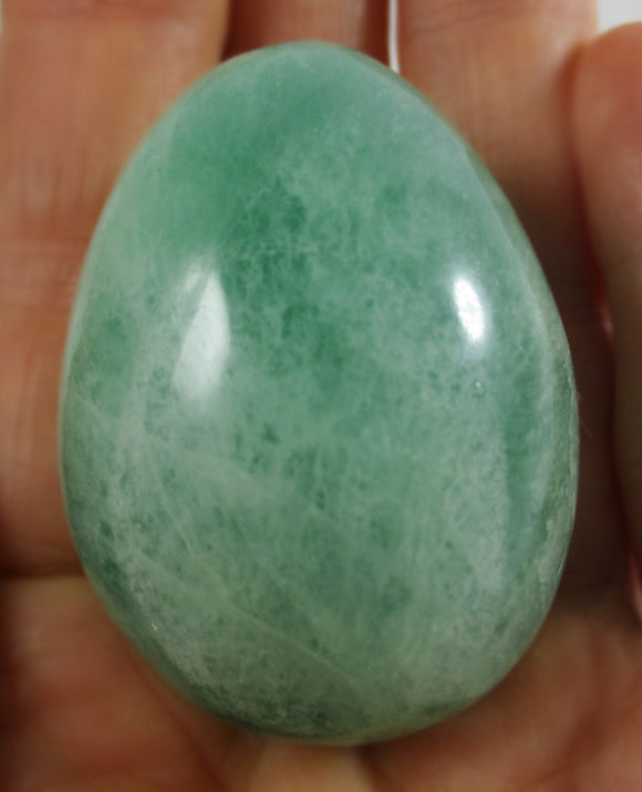 Green Fluorite Egg | Crystal Carvings | Polished Crystal Eggs