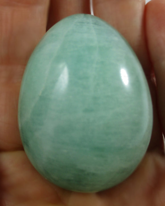 Green Fluorite Egg | Crystal Carvings | Polished Crystal Eggs