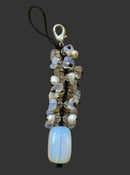 Opalite Healing Crystal Clip-on | Keyrings & Clip-On Crystals
