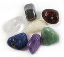 Chakra Stones Set | Cut & Polished Crystals | Polished Crystal Tumble Stones