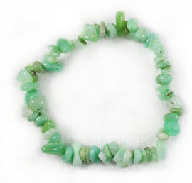 Chrysoprase Chip Bracelet | Crystal Jewellery | Gemstone Bracelets