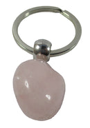 Rough Rose Quartz Keyring | Others | Keyrings & Clip-On Crystals