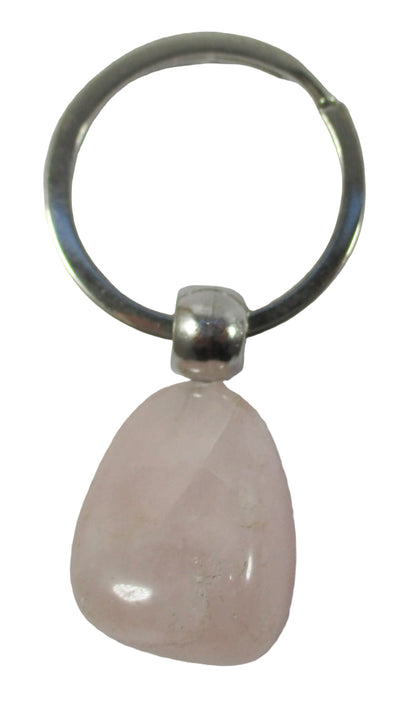 Rough Rose Quartz Keyring REDUCED | Others | Keyrings & Clip-On Crystals