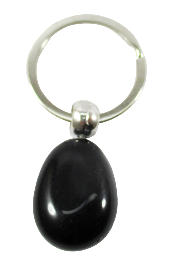 Black Obsidian Key Ring | Others | Keyrings & Clip-On Crystals