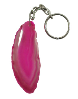 Pink Agate Keyring | Others | Keyrings & Clip-On Crystals