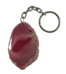 Pink Agate Keyring | Others | Keyrings & Clip-On Crystals