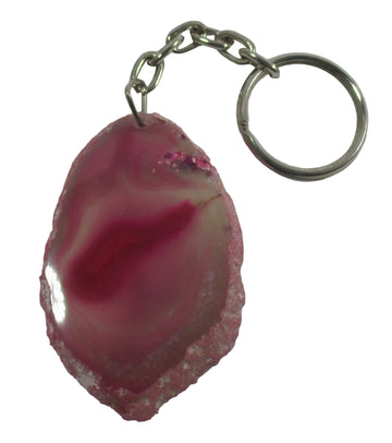 Pink Agate Keyring | Others | Keyrings & Clip-On Crystals
