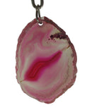 Pink Agate Keyring | Others | Keyrings & Clip-On Crystals