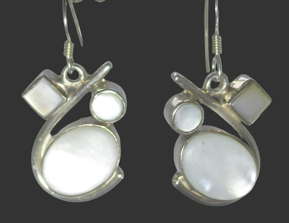 Mother of Pearl Earrings | Crystal Jewellery | Gemstone Earrings