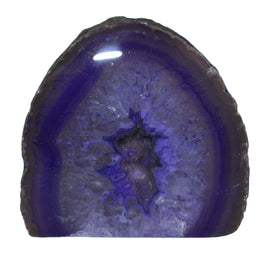 Rough Purple Agate Standing Geode | Natural Crystals | Crystal Geodes