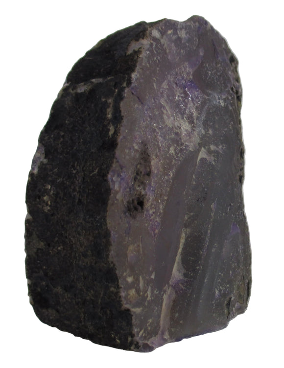 Rough Purple Agate Standing Geode | Natural Crystals | Crystal Geodes