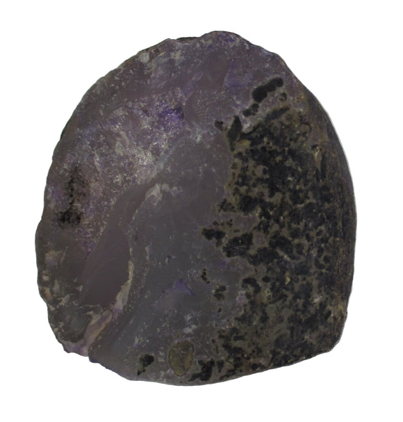 Rough Purple Agate Standing Geode | Natural Crystals | Crystal Geodes