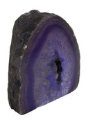 Rough Purple Agate Standing Geode | Natural Crystals | Crystal Geodes